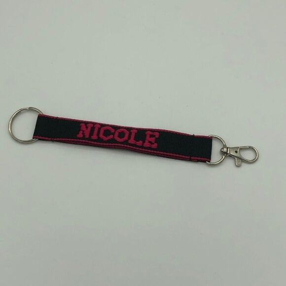 Name "Nicole" Keychain Accessory - Picture 2 of 5